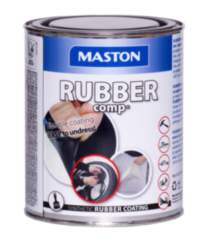 Kumimaali RUBBERcomp Valkoinen 1L