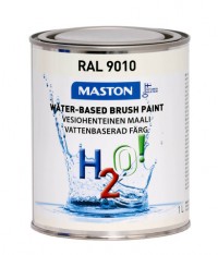 Paint H2O! RAL9010 Pure white 1l