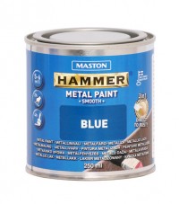 Hammer Metallfärg blå 250ml