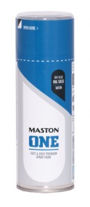 Spraypaint ONE - Satin Sky Blue RAL5015 400ml