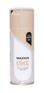 Spraypaint ONE - Satin Beige RAL1001 400ml