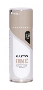 Spraypaint ONE - Satin Grey Beige RAL1019 400ml