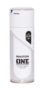 Spraypaint ONE - Matt white RAL9010 400ml