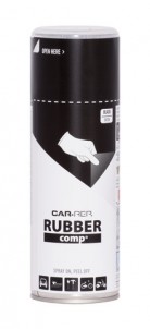 CR RUBBERcomp Svart halvblank 400ml