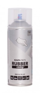 CR RUBBERcomp Genomskinlig högblank 400ml