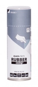 CR RUBBERcomp Metall grå halvblank 400ml