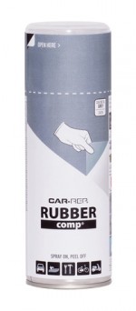 Spray RUBBERcomp Car-Rep Gun metal grey semigloss 400ml