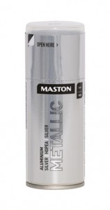 Spraypaint Metallic Silver 150ml