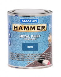 Hammer Hammarlack metallfärg blå 750ml