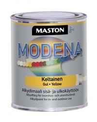 Maali Modena keltainen 1l