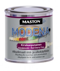 Maali Modena kirsikanpunainen 250ml