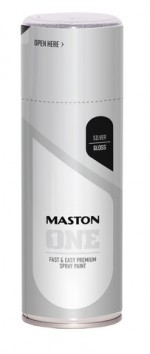 Spraypaint ONE - Silver 400ml