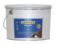 Hammer Metallfärg blå 10l
