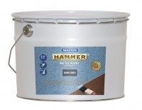 Paint Hammer Hammered Dark Grey 10l